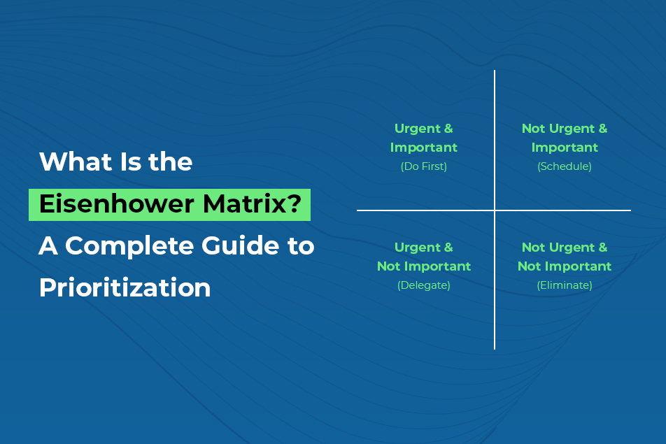 What Is the Eisenhower Matrix? A Complete Guide to Prioritize Tasks Using Urgent vs Important Framework