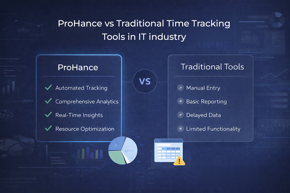 Why ProHance is a Better Choice over Traditional Time Tracking Tools for IT Industry