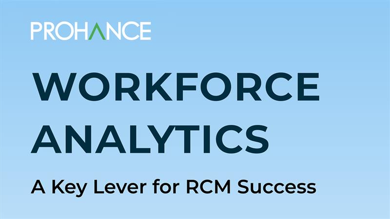 Workforce Analytics: A Key Lever for RCM Success